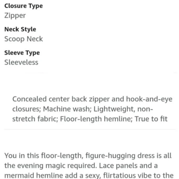 See Updated listing BCBGeneration Racerback Floral Lace Woven Mermaid HemlineGow - Picture 12 of 16